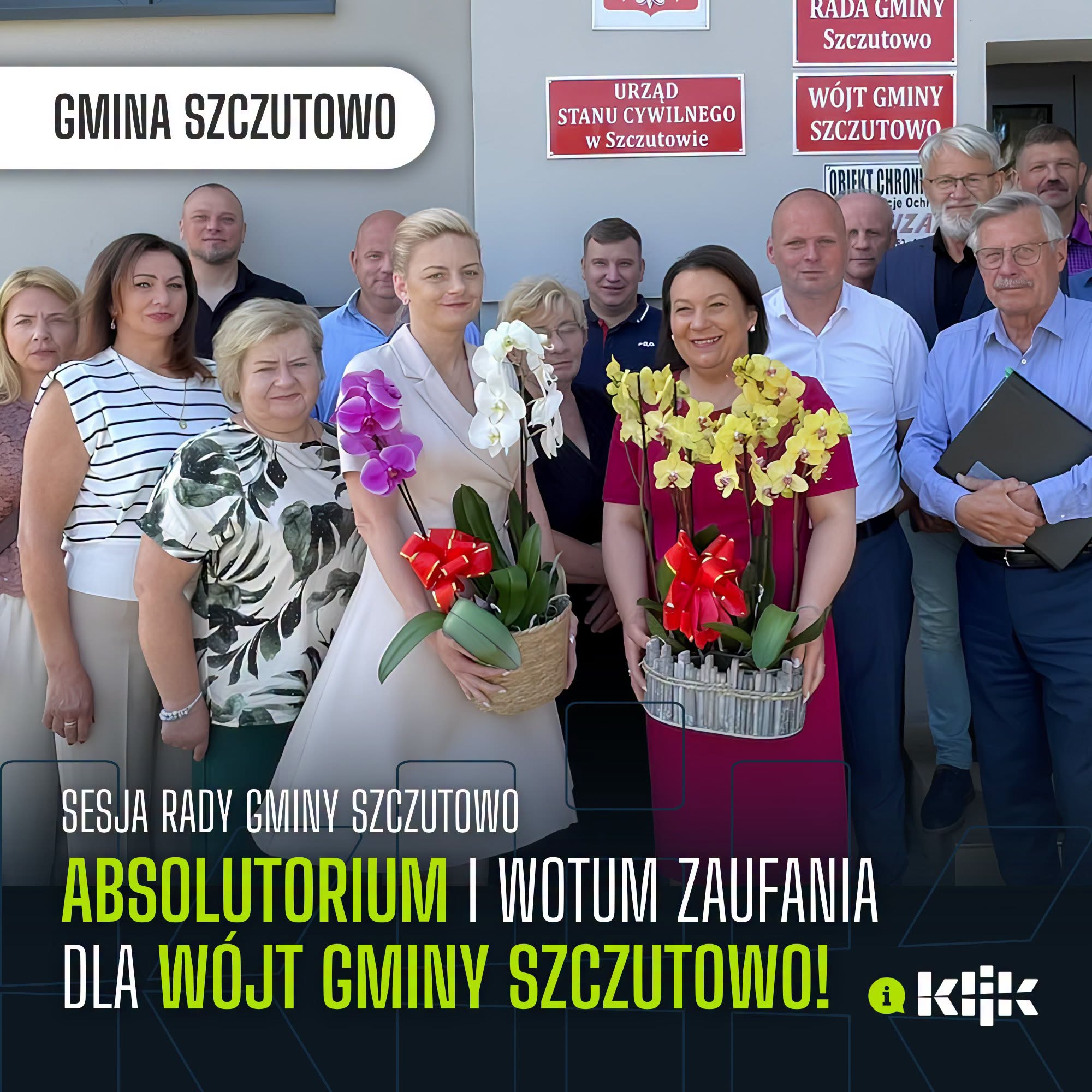 Wotum zaufania Gmina Szczutowo