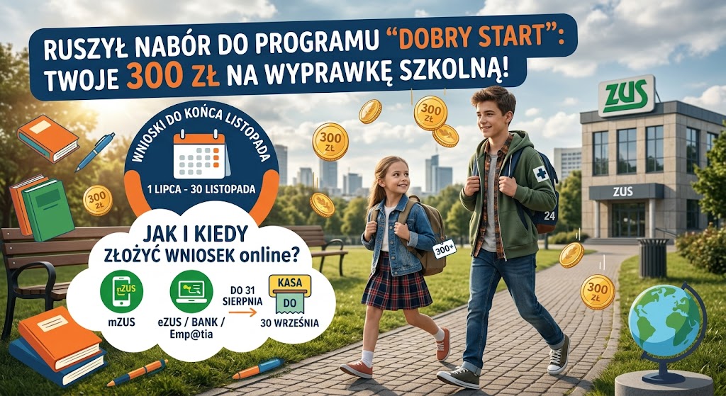 300 zł na start