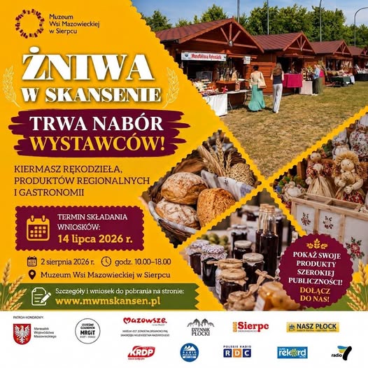żniwa w skansenie