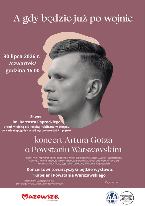 koncert z okazji rocznicy Powstania Warszawskiego.