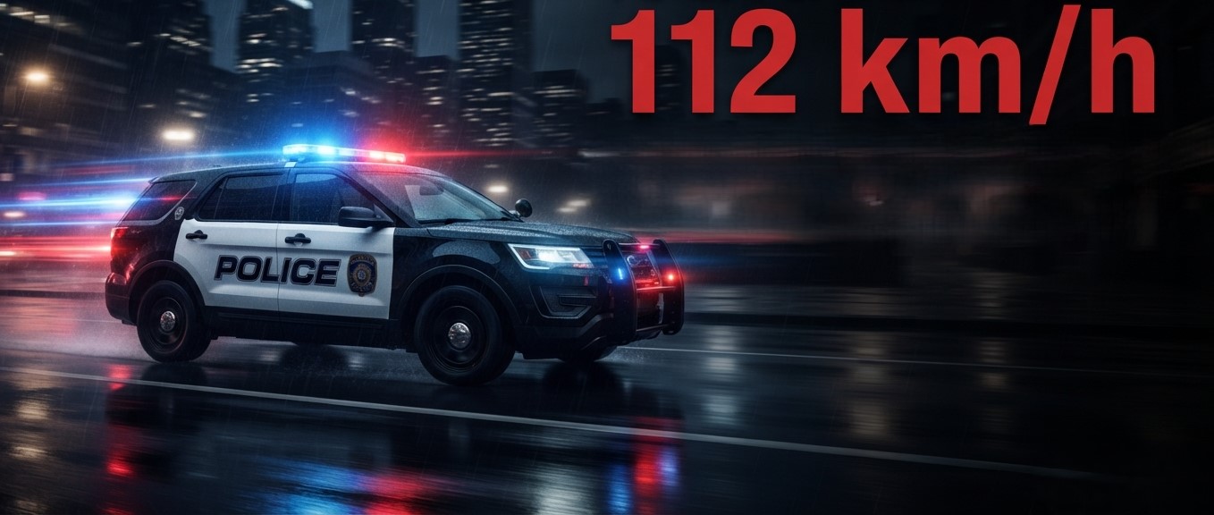 112km/h zabrane prawo jazdy