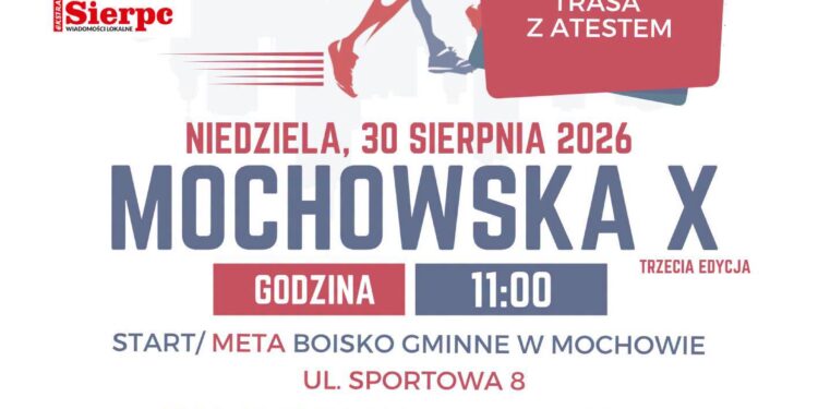 Czas na sportowe emocje! Ruszają zapisy na „Mochowską Dziesiątkę”