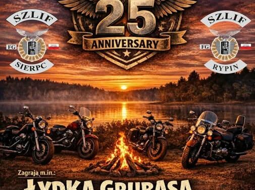 XVII Szlifowy Zlot Motocyklowy i 25-lecie klubu. Impreza w Bledzewie