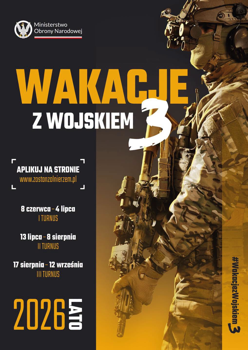 Bezpłatne szkolenie wojskowe na wakacje – Ruszyła rekrutacja!