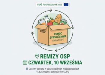 Wydawanie żywności w Gminie Sierpc. Sprawdź harmonogram i miejsca odbioru!