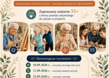 Twórczo i zdrowo po 55-tce! Darmowe zajęcia dla seniorów w świetlicy w Borowie 📍🤝