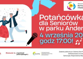 💃🕺 Potańcówka dla Seniorów w Parku Andersa już w ten piątek! 🎶✨