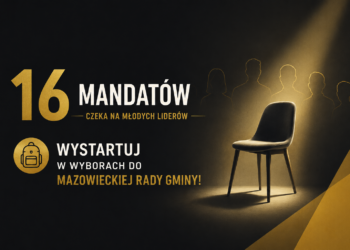 16 mandatów czeka na młodych liderów. Wystartuj w wyborach do Mazowieckiej Rady Gminy! 🎒💡